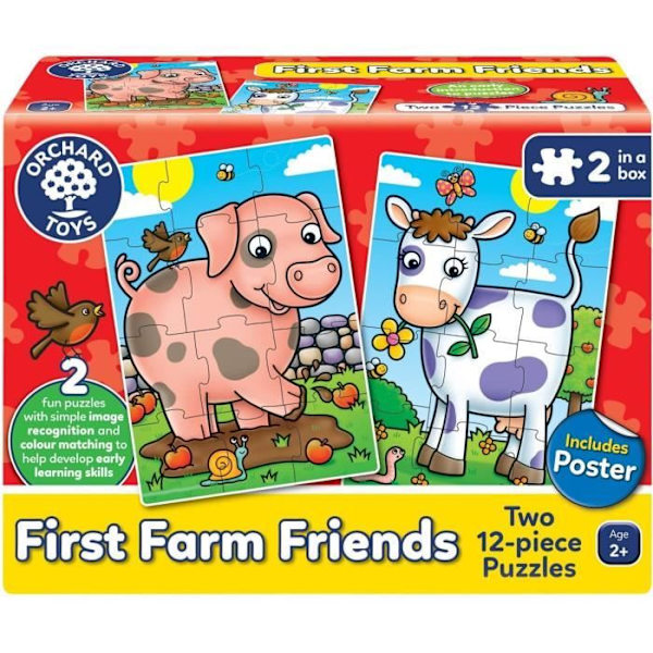 Farm Friends - Pussel - ORCHARD
