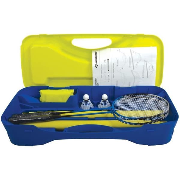 Donic Schildkröt badmintonset 5 st Blå/Gul