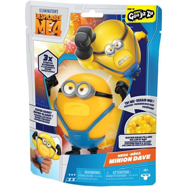 Figurin - Goo Jit Zu - Dave 13cm - Despicable Me 4