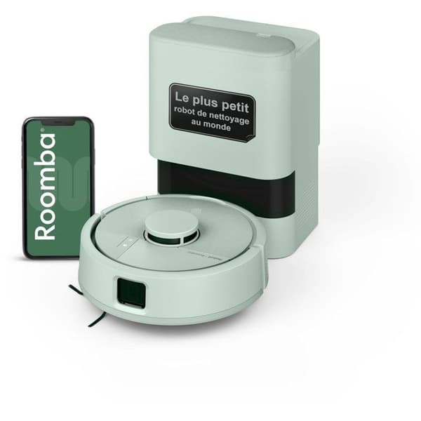 iRobot Roomba Mini Green - Robotdammsugare - 7000 Pa - 200 ml