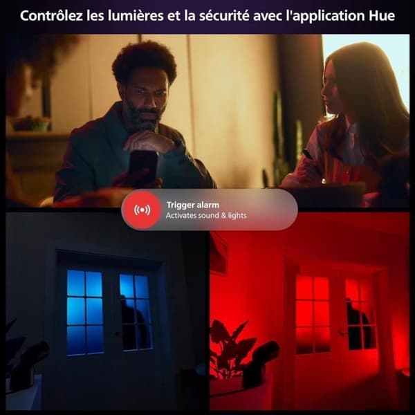 Philips Hue laddningskabel för utomhusbruk - CSA-2DA - 5 m - 24 V - Svart