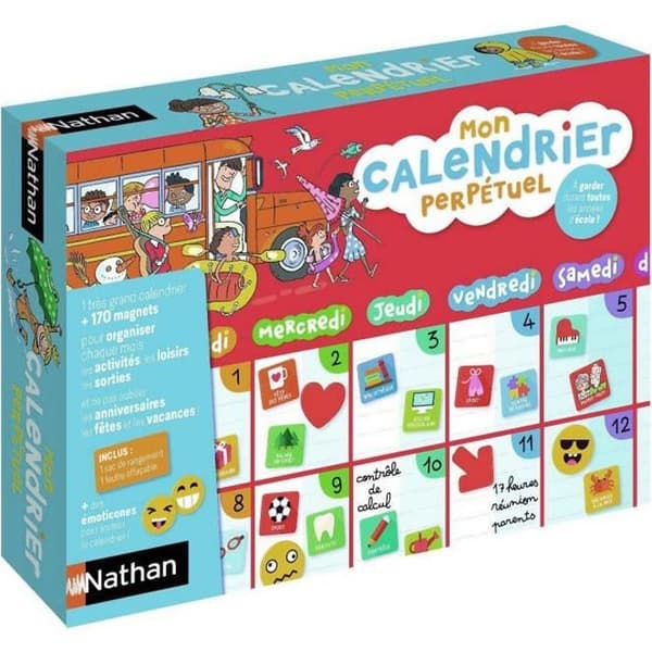 NATHAN - My Magnetic Perpetual Calendar