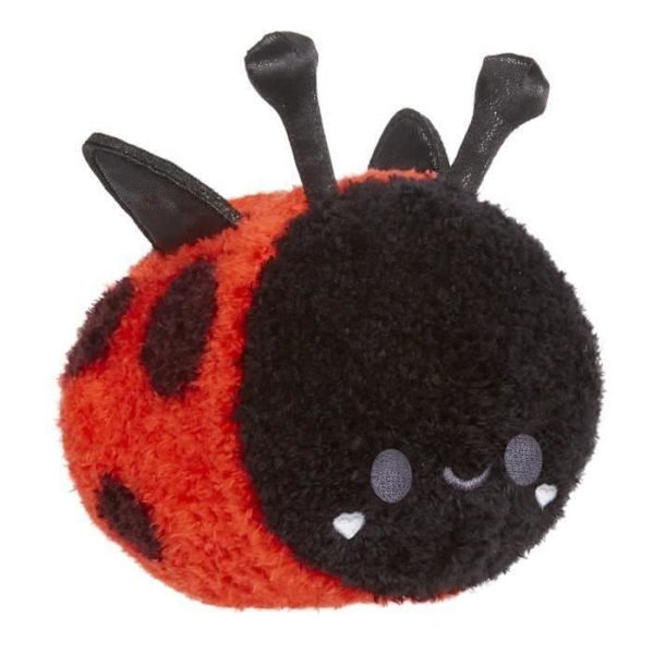 Fluffies Stuffiez - ASMR-plysch att anpassa - Bee/nyckelpiga - Fyllning för att ta bort och upptäcka en annan karaktär - Des
