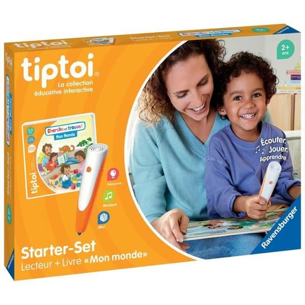 Ravensburger-tiptoi Starter Mon Monde-4005556001743-Från 2 år