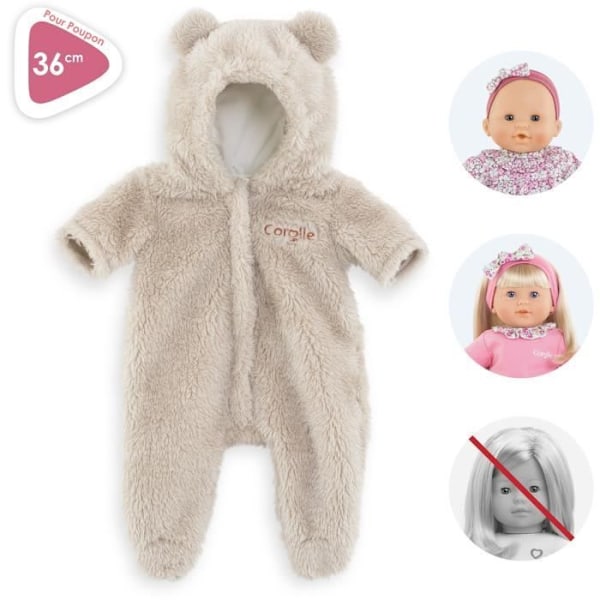Bear Pilot - COROLLE - Kläder - För 36cm docka - Från 2 år