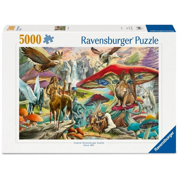 5000p Pussel Skogens hemligheter