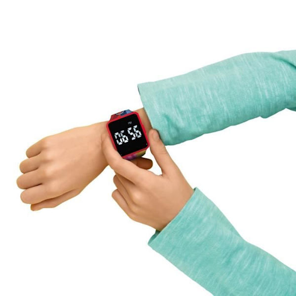 Lexibook - Paw Patrol - Ansluten LED-klocka - Justerbart armband