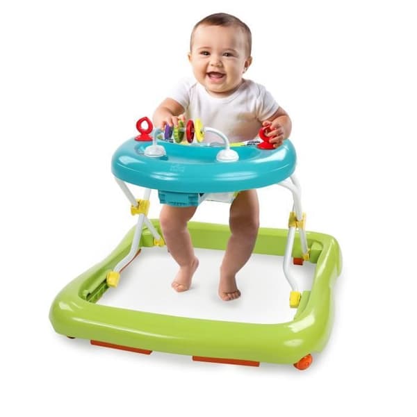 LJUS STARTAR Fnissande Safari Baby Walker