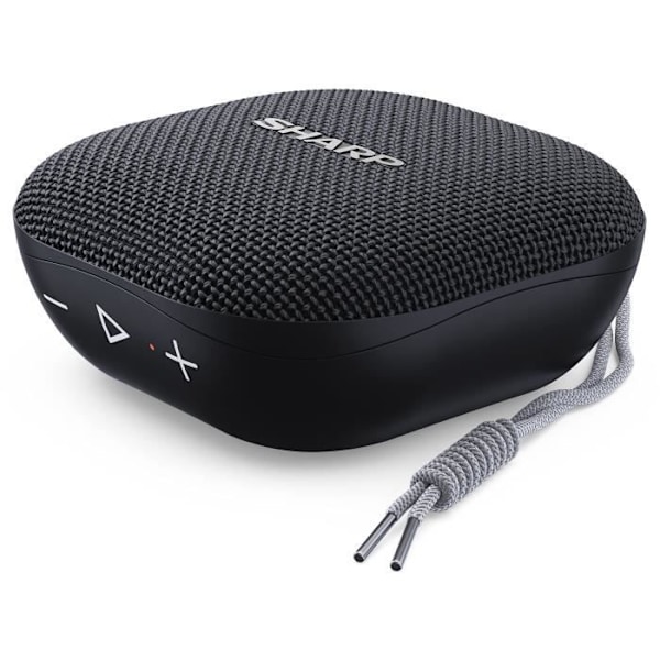 Bärbar högtalare - SHARP - GX-BT60BK - 6W - Bluetooth 5.0 - Vattentät och robust