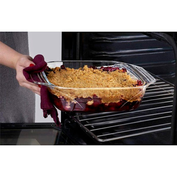 Fyrkantig ugnsform - PYREX - Let's Share - 29 x 23 cm - Glas