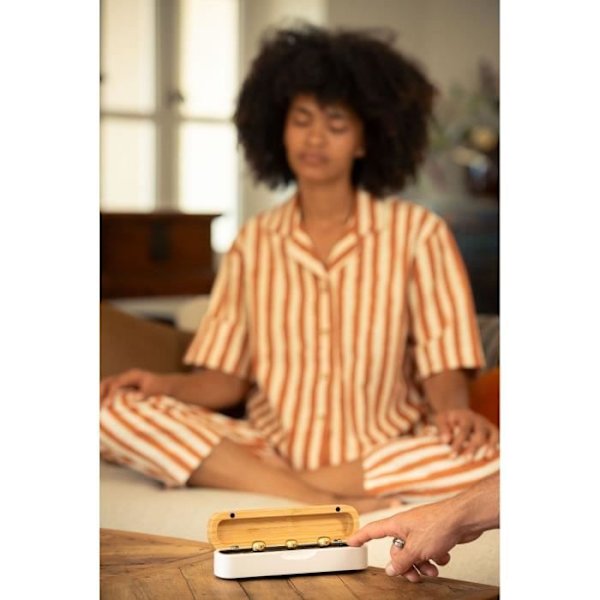 Humörmeditationsbox - MORPHEE - 600 ljudinspelningar - 10 teman