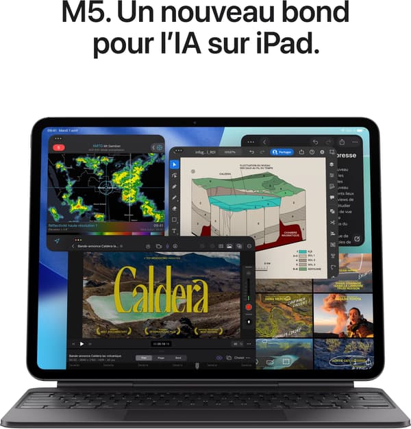 APPLE - iPad Pro M5 - 11" - Wi-Fi - 512 GB - Standardglas - Rymdsvart