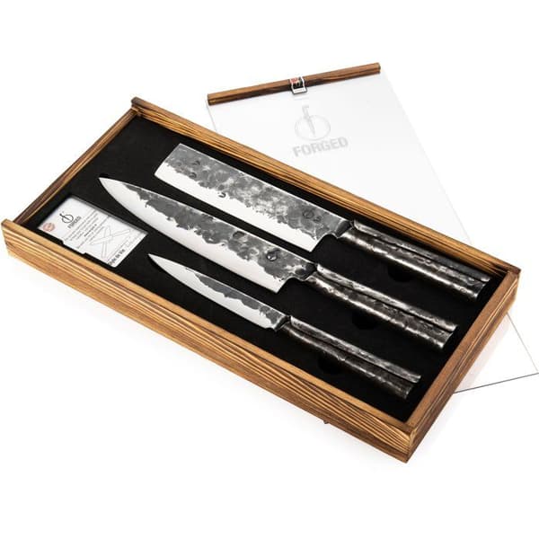 Knivset - FORGED - BRUTE - Japanskt 440c stål - 3 delar