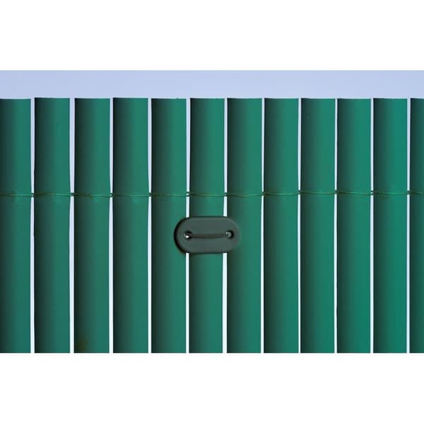 IDEAL GARDEN PVC canisse - Double Face 10 mm - 1 x 3 m - Green