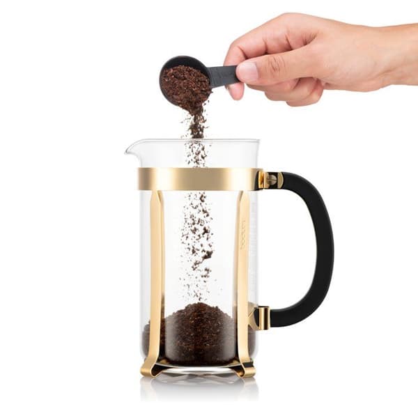 Fransk pressemaskine - BODUM - Chambord - 1 L - 8 kopper - Rustfrit stål - Guld