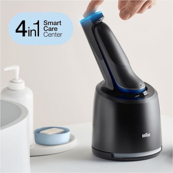 Elektrisk rakkniv med Precision Mower Braun Series 6 61 -B7200cc - Center SmartCare, Bleu
