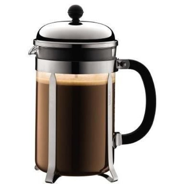 Chambord - Bodum Kolv Coffee Maker, 12 koppar, 1,5 L, rostfritt stål