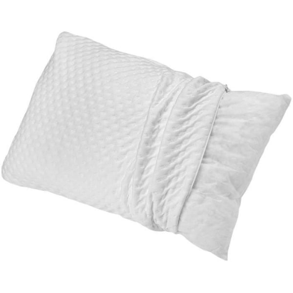 TOISON D'OR - Memory foam kudde - Memotec - Mjuk komfort - 40x60cm - Vit