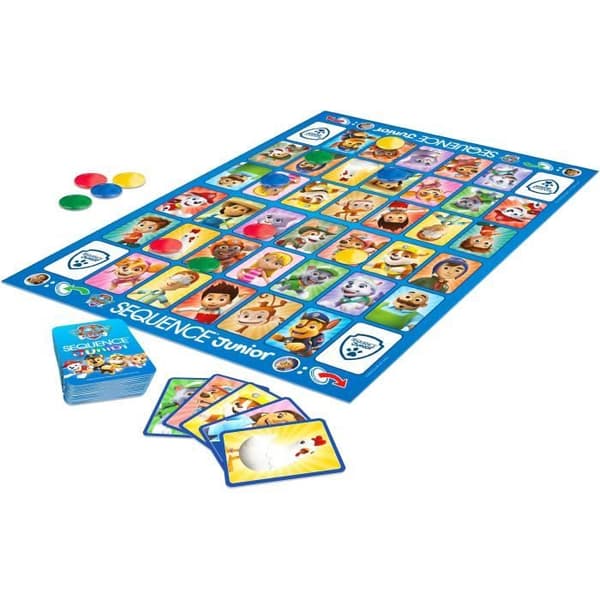 Brädspel - GOLIATH - Paw Patrol Junior Sequence - Familjespel för 3-åringar