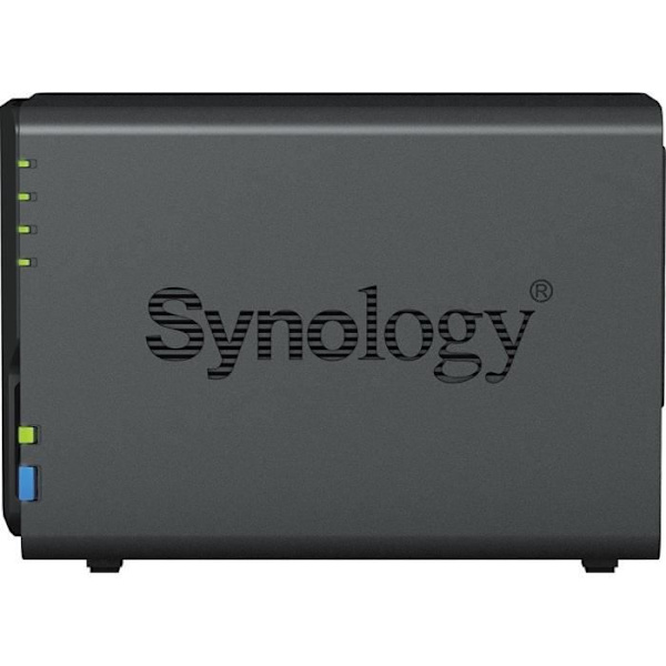 Synology DS223 lagringsserver - 2 vikar - 2 GB DDR4