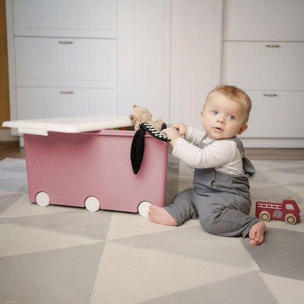 Förvaringslåda - THERMOBABY - PLAYBOX - Maxi - Rosa