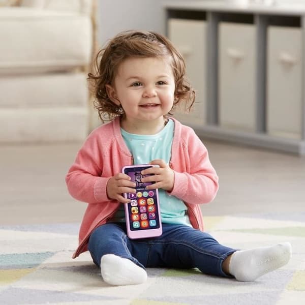 VTECH - Barnens imitationleksak - Min rosa känslomässiga telefon
