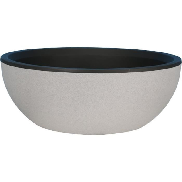 RIVIERA - Blomkrukskärare - granit D40 - sten