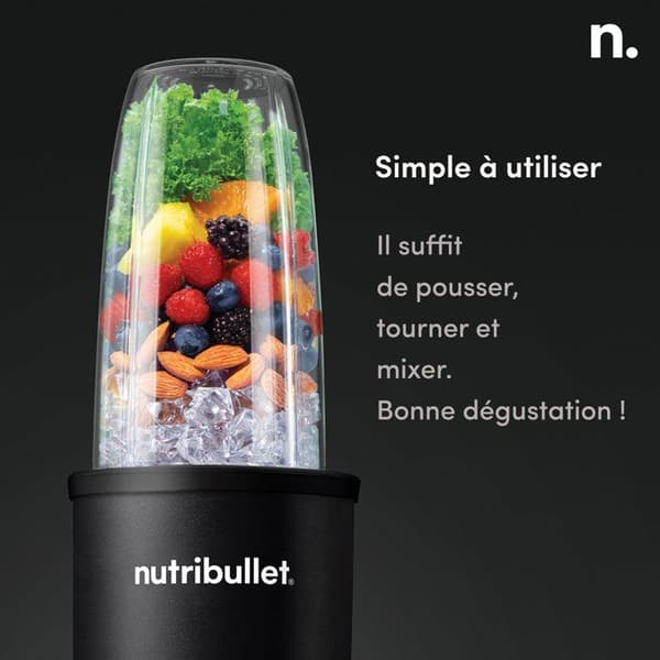 Mixer - NUTRIBULLET - Pro - NB907MAB - Svart