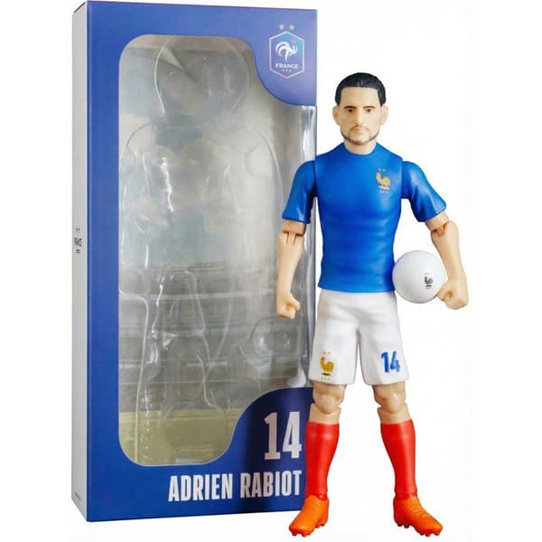 Ledad figur - Frankrikes landslag - MEGABLEU - Rabiot nummer 14 - 20 cm