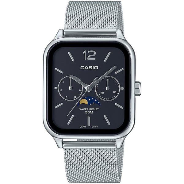 Klocka - CASIO - MTP-M305M - Herr - Svart - Kvarts - Analog