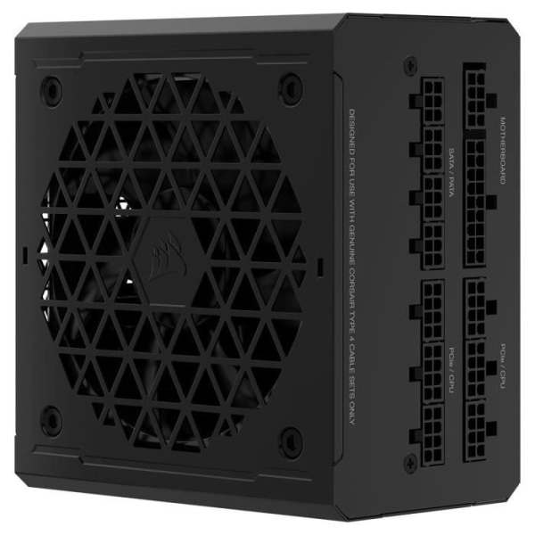 Corsair - RM1000E - Power Block - 1000 Watts - ATX 3.0 Silent - Certified 80 Plus Gold - (CP -9020264 -EU)