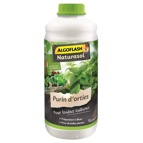 ALGOFLASH NATURASOL Flytande nässlor vätska - 1 liter