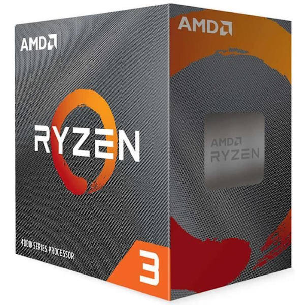 Processor - AMD - Ryzen 3 4100 (100-100000510BOX)