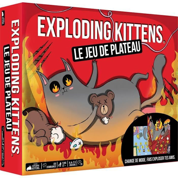 Exploderande kattungar: Brädspelet