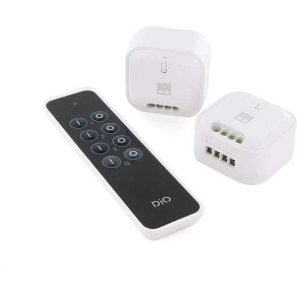 Kit 2 moduler för slutare och fjärrkontroll - DIO CONNECTED HOME - 54852 - DiO 1.0