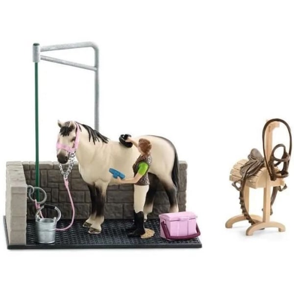 SCHLEICH - Tvättlåda för hästar - 42104 - Horse Club range