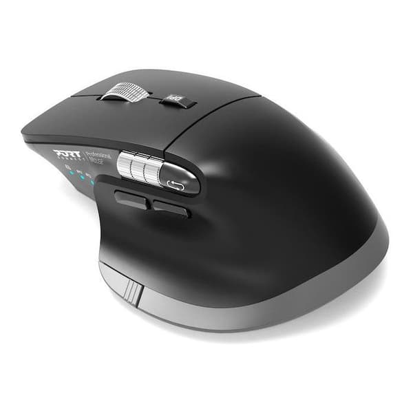 Trådlös mus - PORT Designs - 910203 ULTIMATE - Bluetooth & 2.4 GHz - Uppladdningsbar - Grå