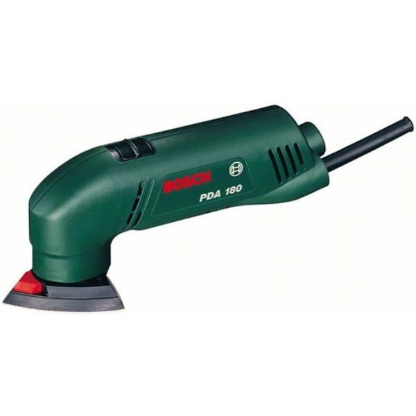 BOSCH PDA 180 Delta Sander + 3 Abrasives