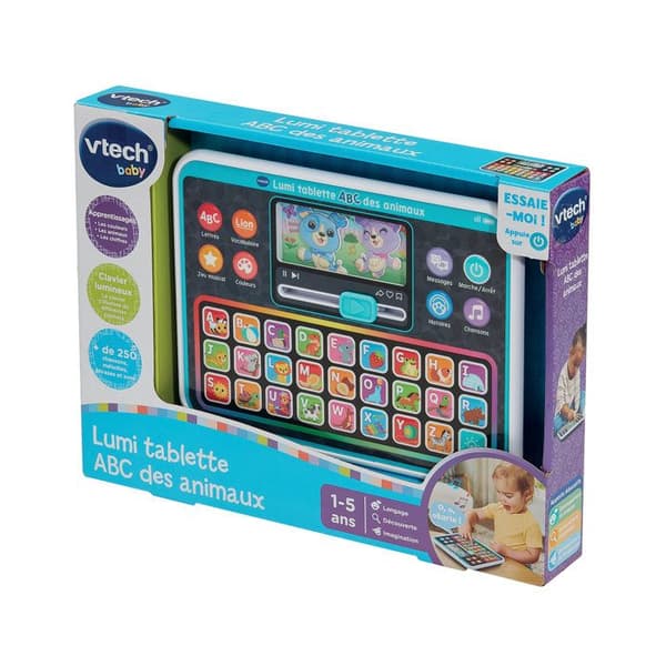VTECH BABY - LUMI ABC DJUR SURFPLATTA - Flerfärgad