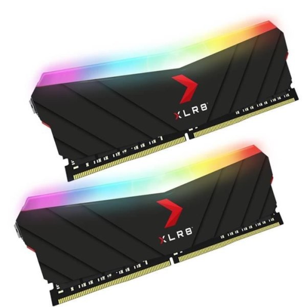 Minne RAM - PNY - XLR8 Gaming EPIC-X RGBâ ¢ DDR4 3600MHz 2x8GB - White Edition - (MD16GK2D4360018XWRGB)
