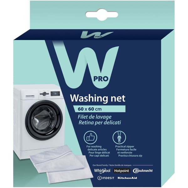 Wpro WAS606 - Maxi tvättnät 60 x 60 cm med dragkedja