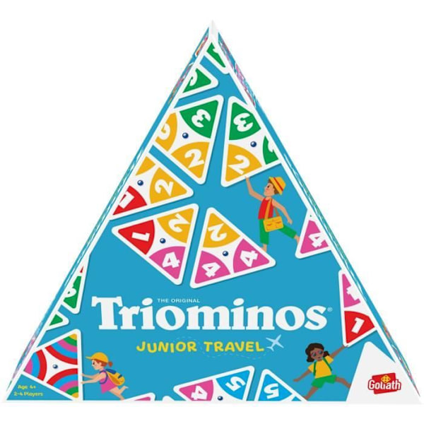 Triominos Junior Travel '24 - Brädspel - GOLIATH