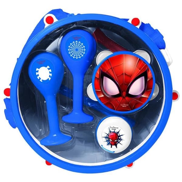 Lexibook - Spider-Man Musical Set - 7 instrument - Förvaring i trumman