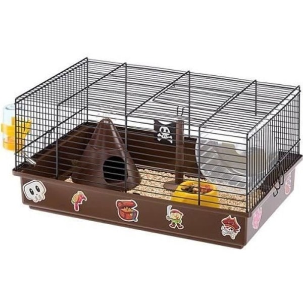 FERPLAST Cage CRICETI 9 lekfull för hamstrar - Temapirater