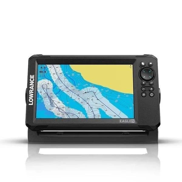 Kombinerad GPS-ekolod - LOWRANCE - Eagle 9 - HDI-sond - IPS-skärm - IPX7-tålighet
