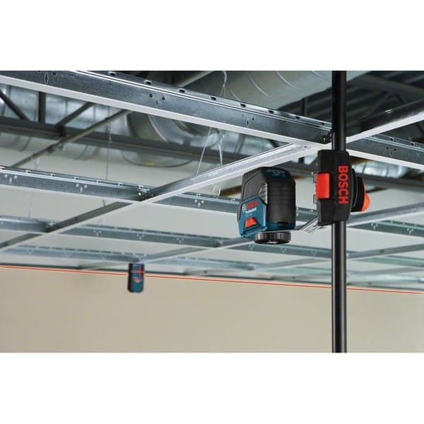Lasernivå - BOSCH PROFESSIONAL - GCL 2-50 - 2 linjer - Räckvidd 50 m - IP54-skyddad