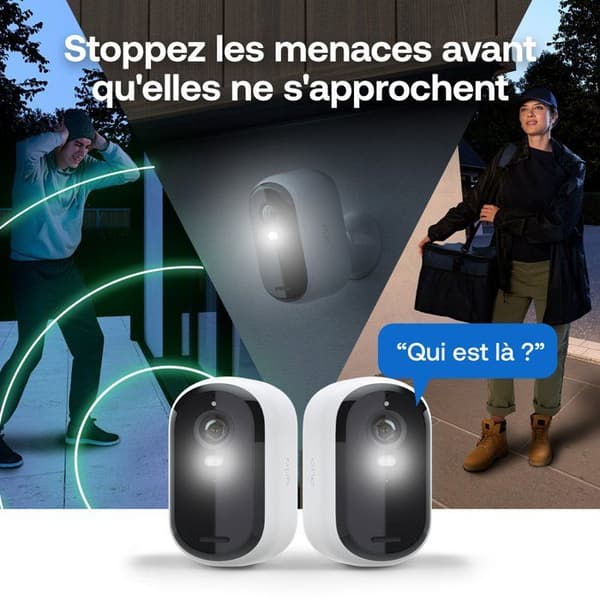 Arlo Essential 3 utomhusövervakningskamera - 3 2K-kameror