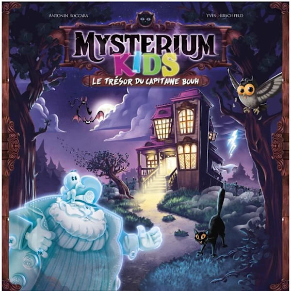 Mysterium Kids Captain Bouh - Asmodee - brädspel