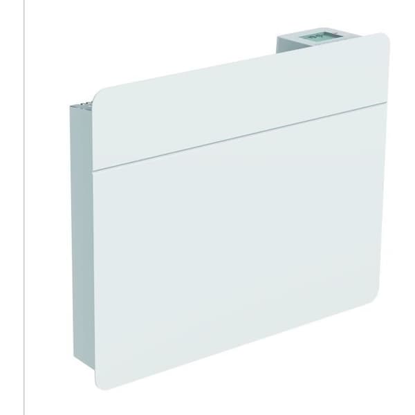 Väggmonterad elektrisk konvektorvärmare - 1000W - WARM TECH - 230V - Upp till 30m³ - Vit