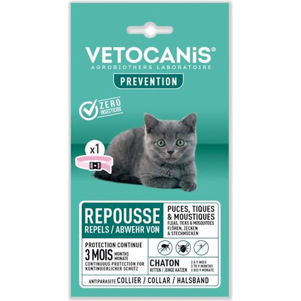 VETOCANIS Kattunge skadedjurskrage krage